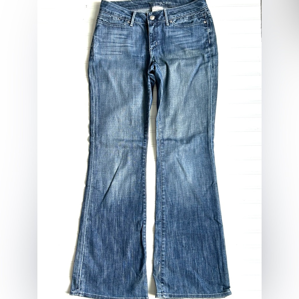 Banana Republic Premium Denim Stretch Jeans Size 2 Y2K Vintage